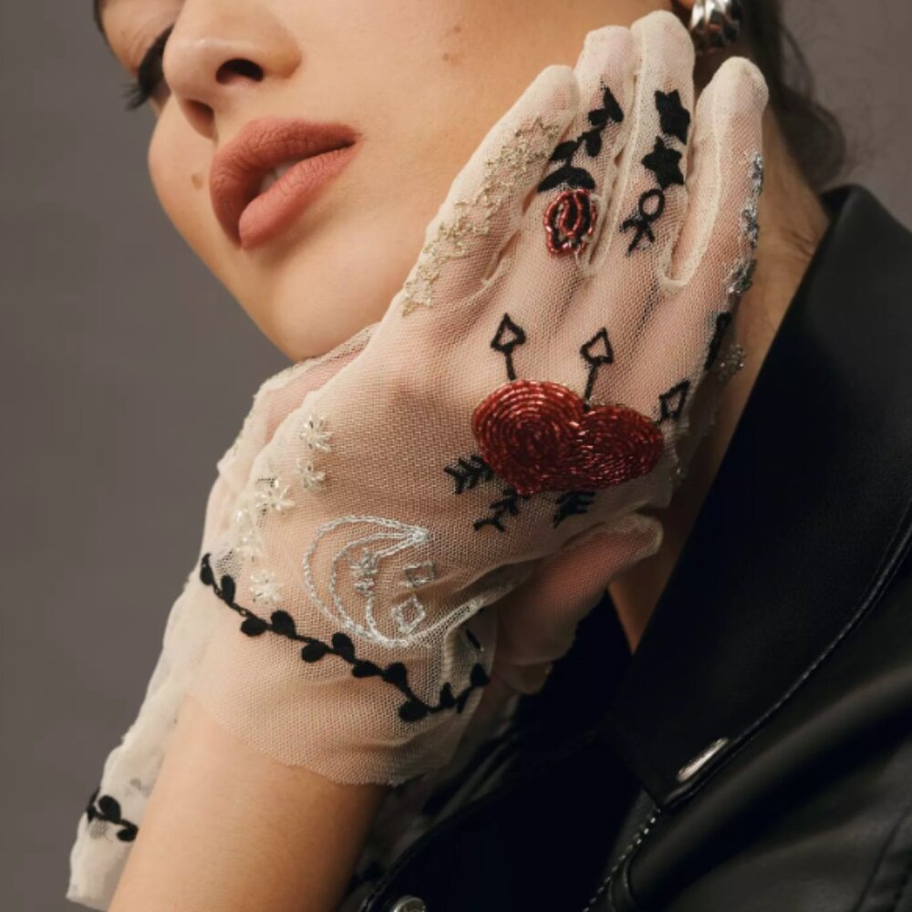 Audrey Adele Sheer Tarot Gloves